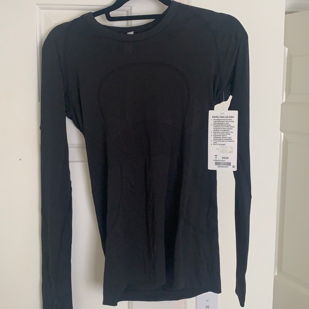Lululemon, New/Tag on, Swiftly Tech LS Crew
